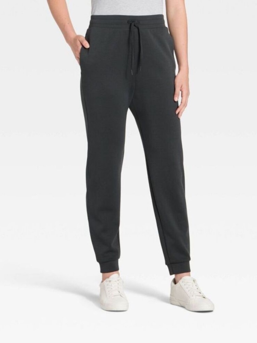 All in Motion Black Jogger Pants Soft knit slim fit size Small